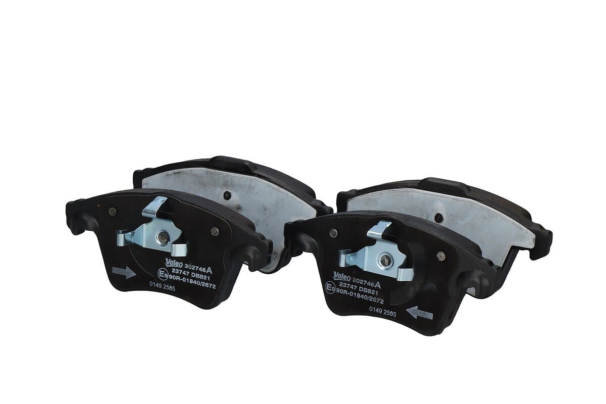 Jeu de 4 plaquettes de frein VALEO ref. 302746A